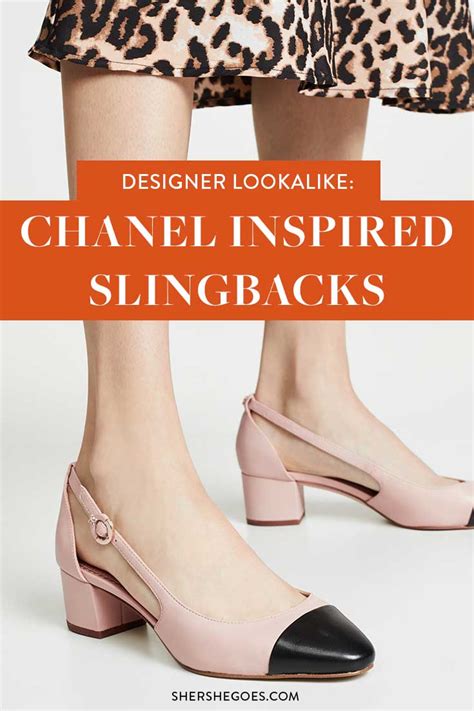 chanel slip on replica|chanel slingback dupe aesthetic.